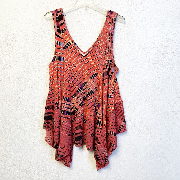 Free People Tops - Free People Asymmetrical Flowy Tank
